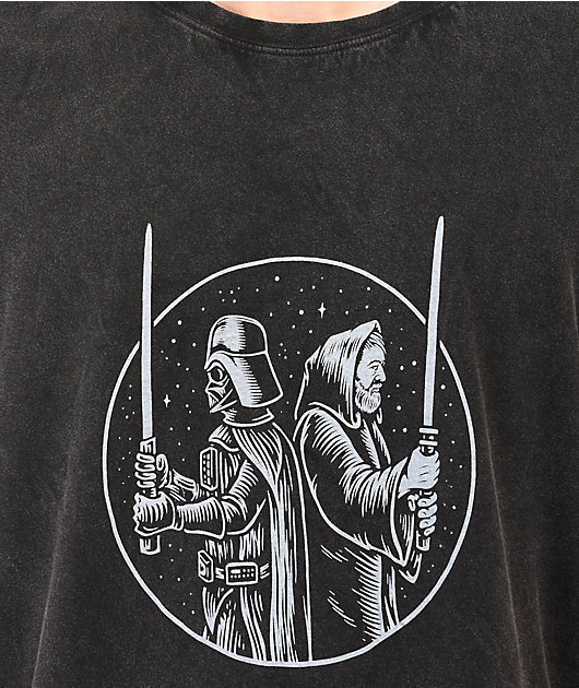 Element x Star Wars Obi Vader Black Wash T-Shirt