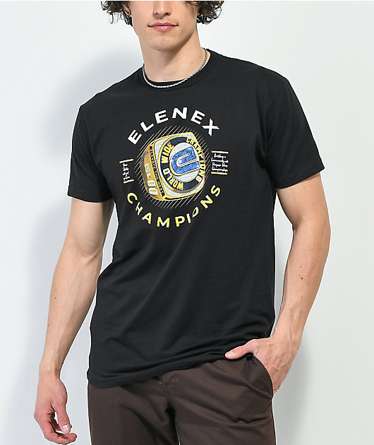 Elenex Champions Black T-Shirt
