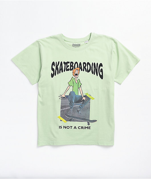 Elevenparis x Scooby Doo Skateboarding Is Not A Crime T-Shirt