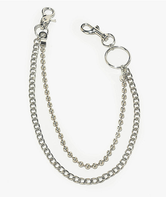 Ella Shea Ball Silver Pocket Chain