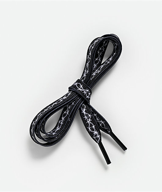 Ella Shea Barb Wire Black Shoelaces