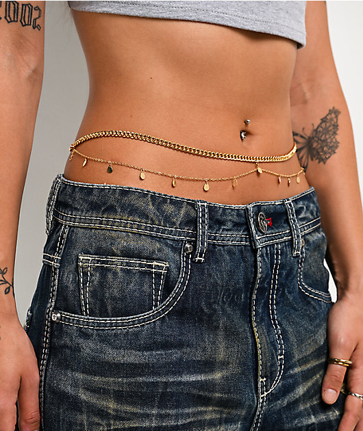 Ella Shea Duo Gold Belly Chain