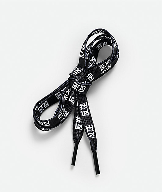 Ella Shea Kanji Black Shoelaces