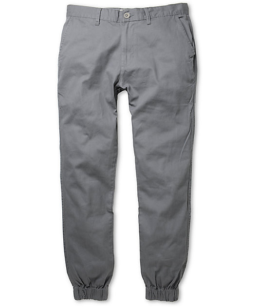 dark grey jogger pants