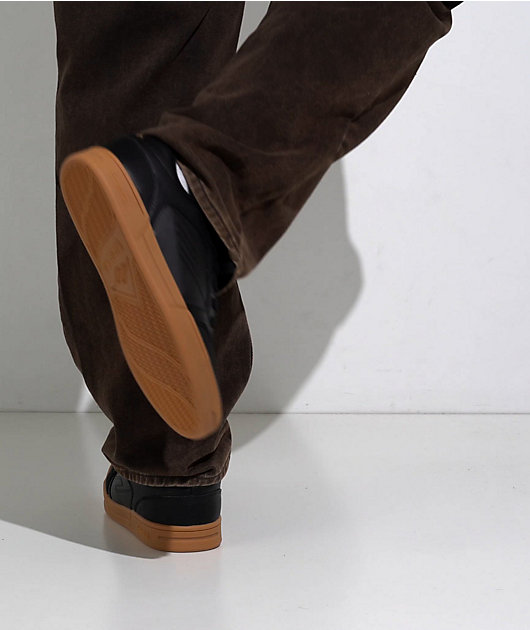 Emerica Heretic Black & Gum Skate Shoes video