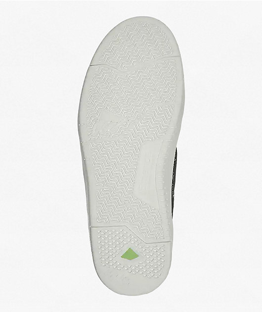 Emerica KSL III Black & White Skate Shoes