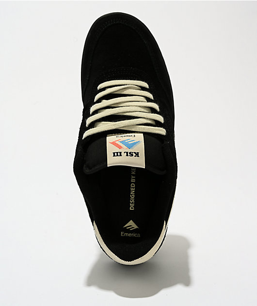 Emerica KSL III Black Skate Shoes | Zumiez
