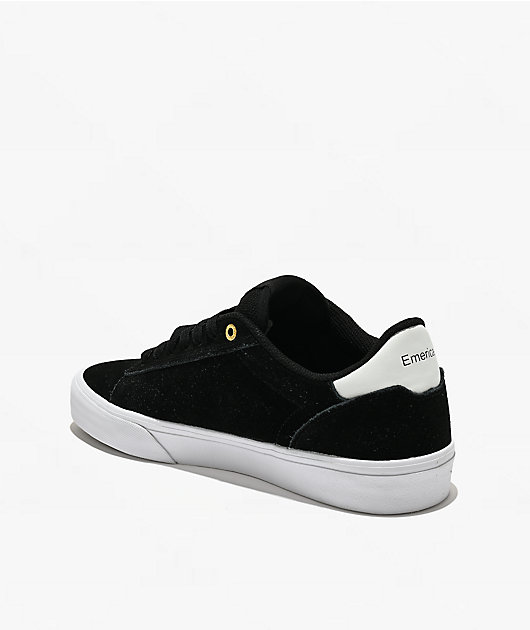 Emerica Moca Black & White Skate Shoes
