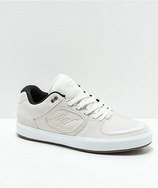 Emerica Reynolds G6 White Skate Shoes 