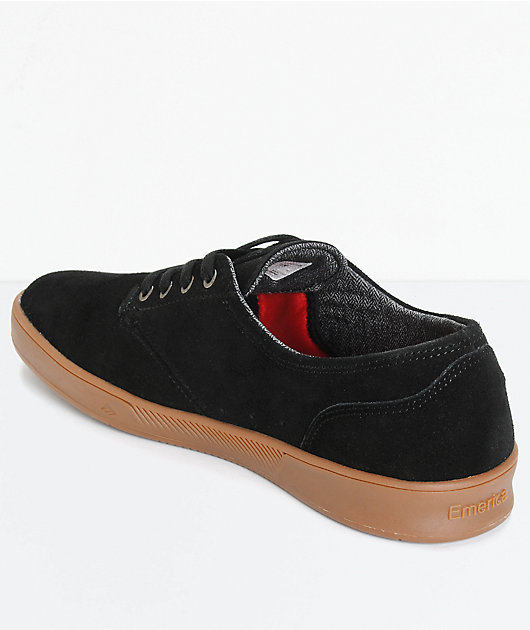 Emerica Romero Laced zapatos de skate en negro y goma