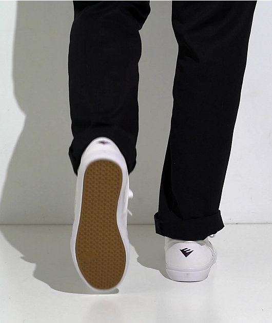 Emerica Winkowski White Skate Shoes