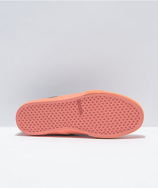 Emerica Wino Standard Black & Pink Skate Shoes