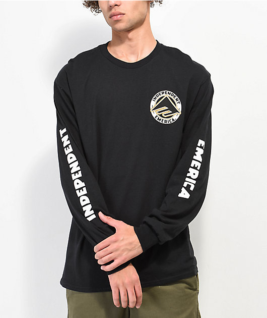 Emerica x Independent Cicle Black Long Sleeve T-Shirt
