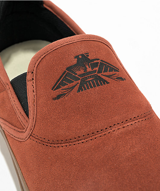 Emerica x Jess Mudgett Wino G6 Clay Slip-On Skate Shoes