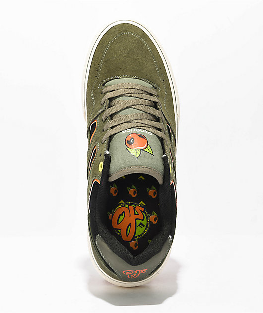 Emerica x OJ Wheels Tilt G6 Olive Skate Shoes