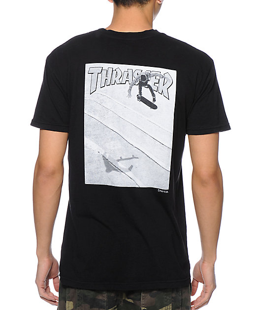 Emerica x Thrasher Reynolds Black T-Shirt
