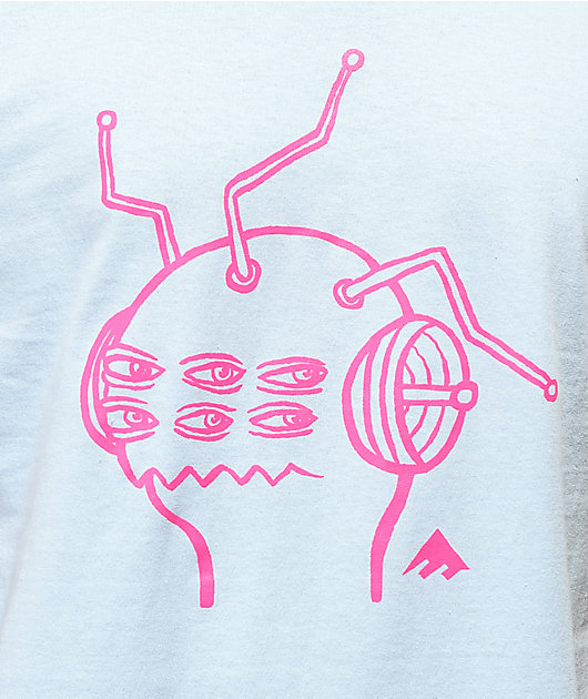 Emerica x Toy Machine Antenna Blue T-Shirt