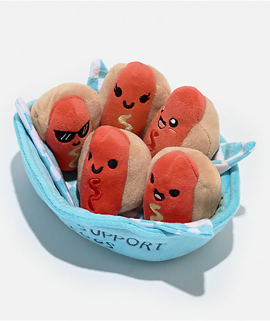 Emotional Support Pals Hot Dogs Plush Toy Set