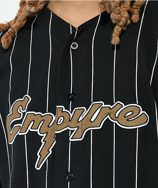 Empyre All Time camiseta de béisbol con rayas negras