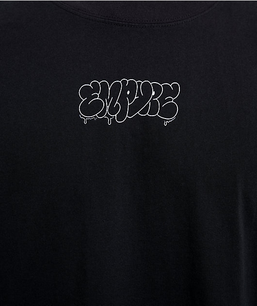 Empyre Alley Cat Black Boxy T-Shirt