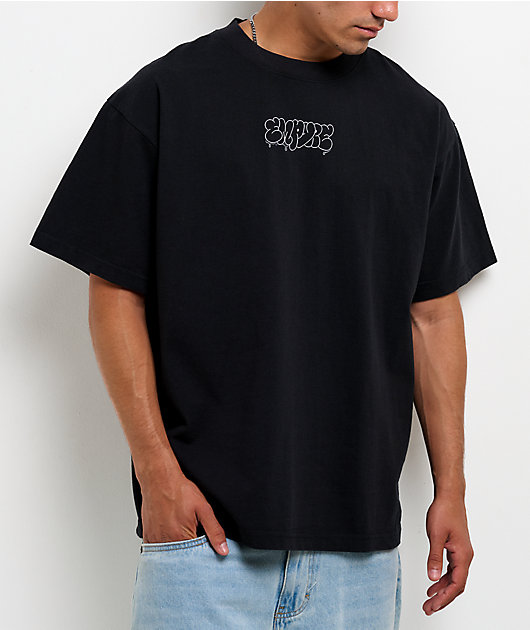 Empyre Alley Cat Black Boxy T-Shirt