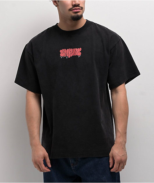 Empyre Alley Cat Black Wash T-Shirt