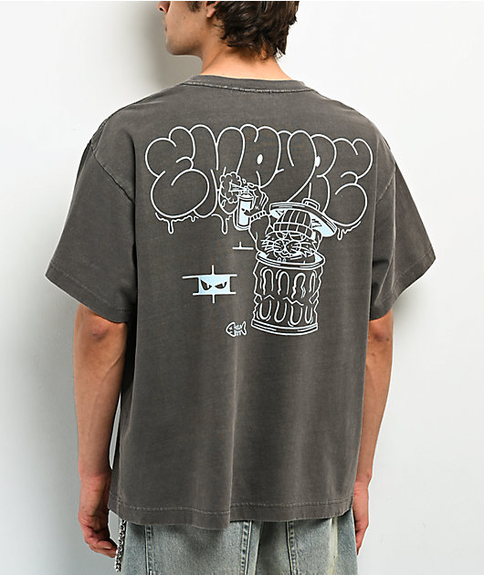 Empyre Alley Cat Grey Wash T-Shirt