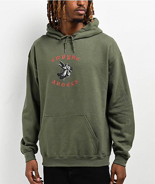 Empyre Angels Military Green Hoodie Zumiez