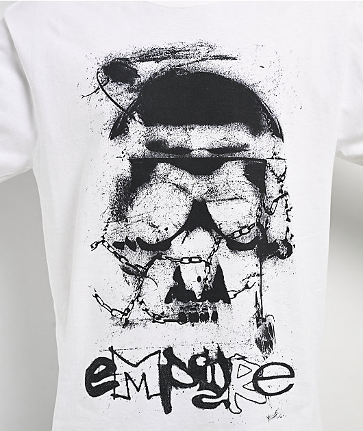Empyre Angst Album White Long Sleeve T-Shirt