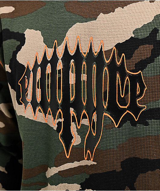 Empyre Ash Tray Camo Thermal Long Sleeve T-Shirt | Zumiez