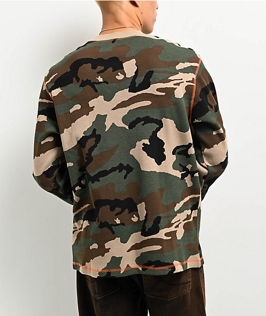 Empyre Ash Tray Camo Thermal Long Sleeve T-Shirt | Zumiez