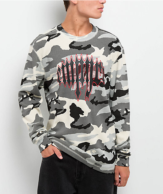 Empyre Ash Tray Camo Thermal Long Sleeve T-Shirt | Zumiez