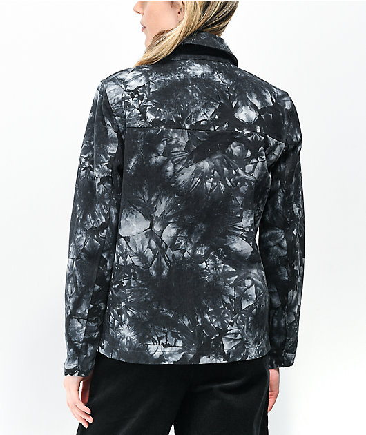 black tie dye jacket