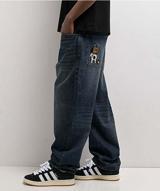 Empyre Bad Dog Blue Wash Skate Jeans