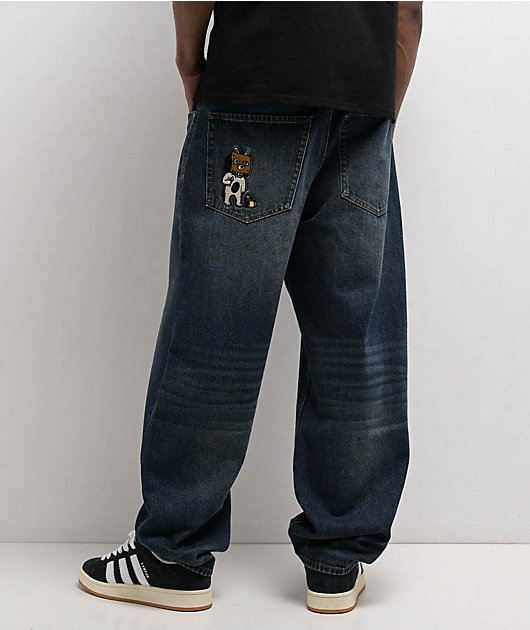 Empyre Bad Dog Blue Wash Skate Jeans