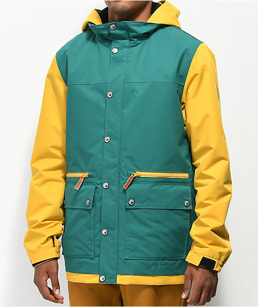varsity snowboard jacket