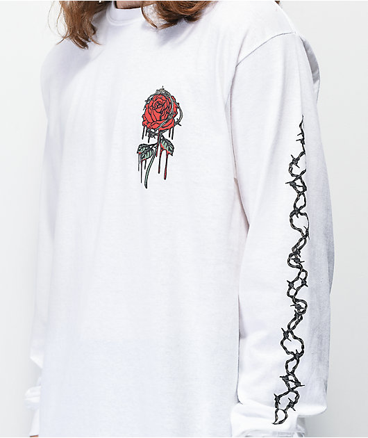 Empyre Barbed camiseta blanca de manga larga