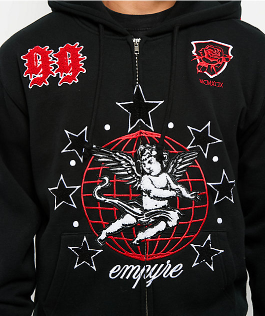 Empyre Big World Black Zip Hoodie