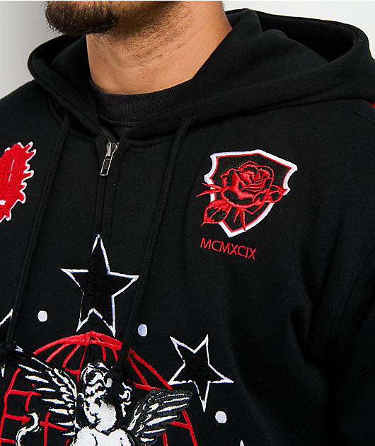Empyre Big World Black Zip Hoodie