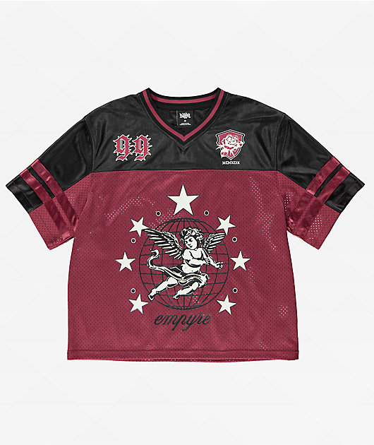 Empyre Big World Maroon Football Jersey