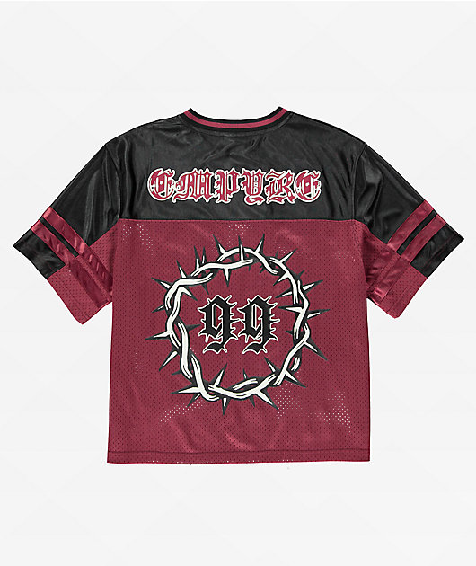 Empyre Big World Maroon Football Jersey
