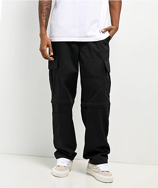 BDG Urban Outfitters ZIP OFF - Cargo trousers - khaki - Zalando.ie