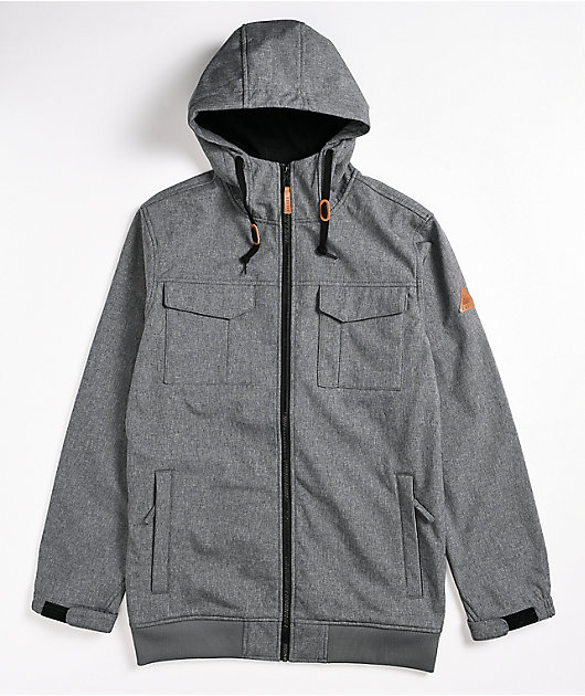 Empyre Blizzard Grey 10K Snowboard Jacket