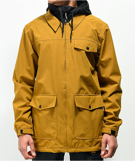 Tan cheap snowboard jacket