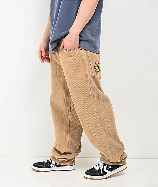 Empyre Boom Box Khaki Corduroy Skate Pants