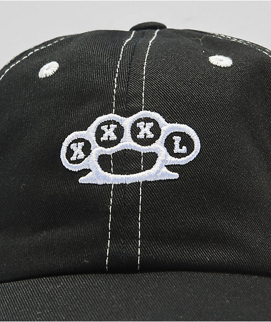 Empyre Brass Black Strapback Hat