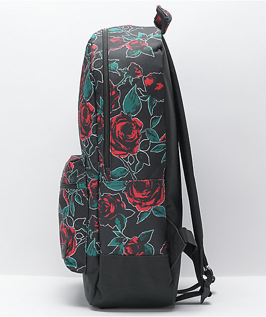 Empyre Brenda Neon Roses Black Backpack