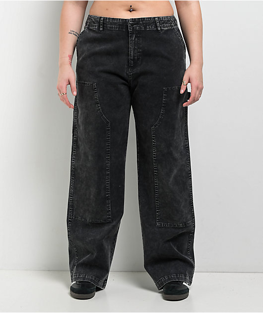 Empyre Brooke Mineral Wash Black Carpenter Jeans
