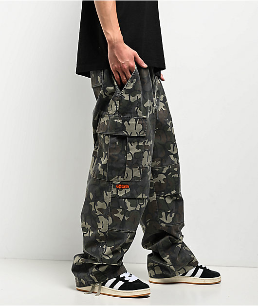 Empyre Bubble Camo Ultra Loose Cargo Pants