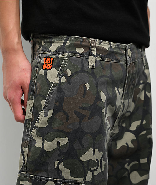 Empyre Bubble Camo Ultra Loose Cargo Pants